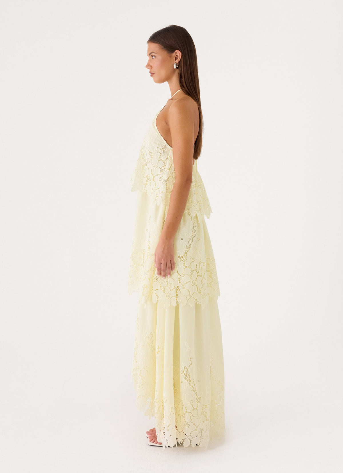 lanaila maxi dress yellow