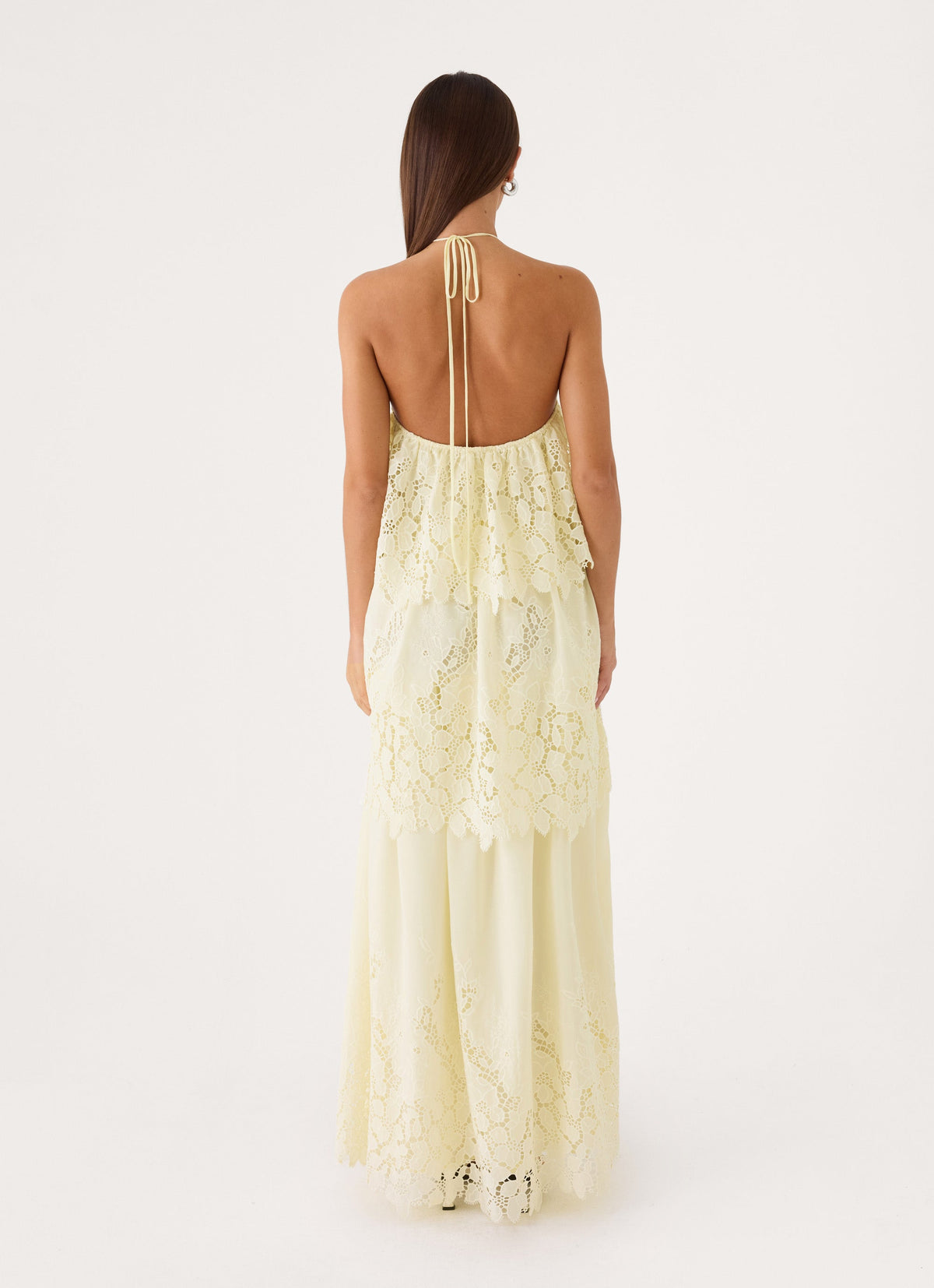 lanaila maxi dress yellow